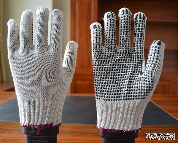 PVC DOTTON WORK GLOVES