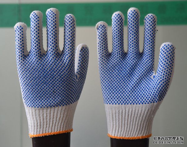 PVC DOTTON WORK GLOVES