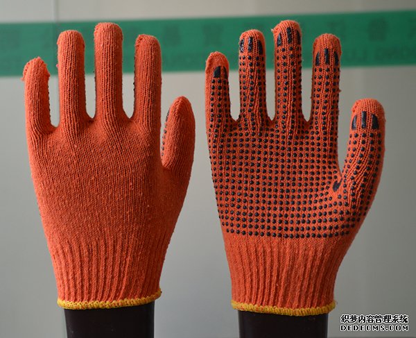 PVC DOTTON WORK GLOVES