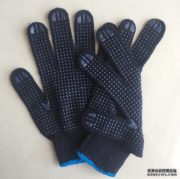 PVC DOTTON WORK GLOVES